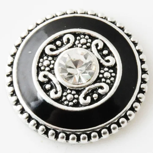 Пресс шпильки D01254 кнопки простые круглые ювелирные изделия подходят 18 мм браслет