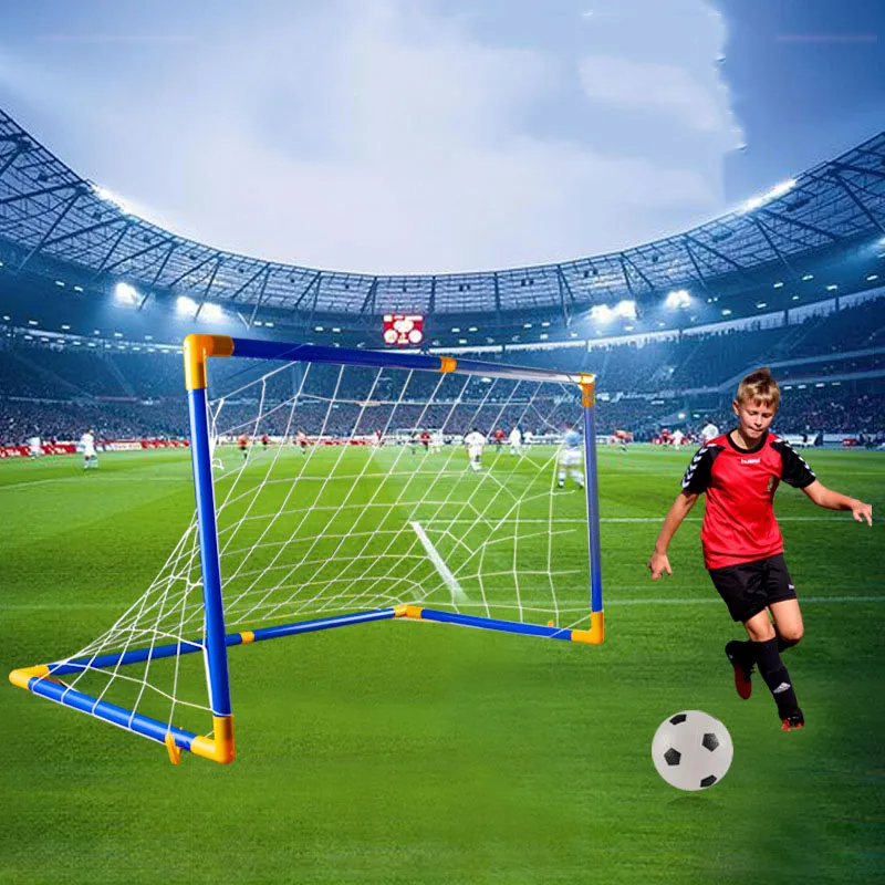 Портативные съемные детские 118 см футбольные сборочные Goal Toys Post Frame Set Indoor and Outdoor