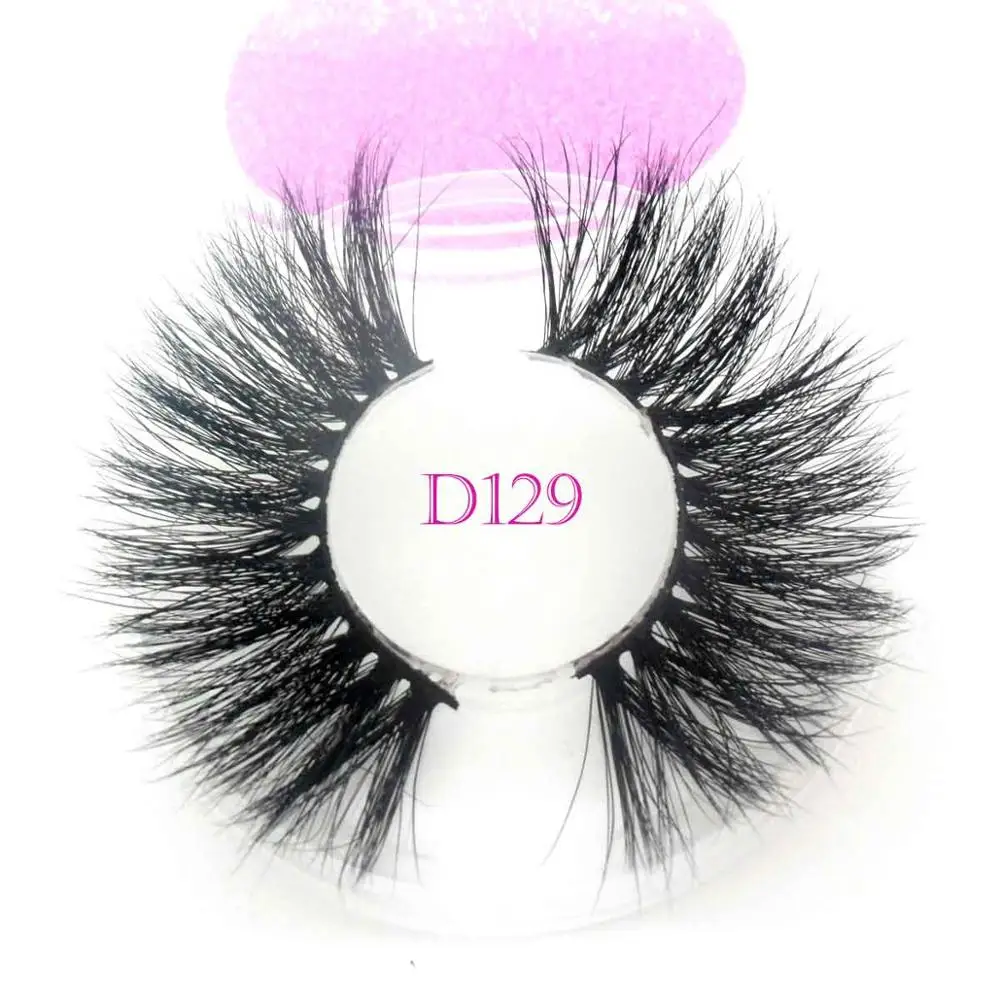 Baiside 25mm Mink Eyelashes Long 3D Lashes Makeup Fluffy Thick Dramatic False Wholsesale | Красота и здоровье