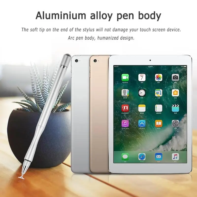 Универсальный стилус для рисования с емкостным сенсорным экраном iPhone iPad