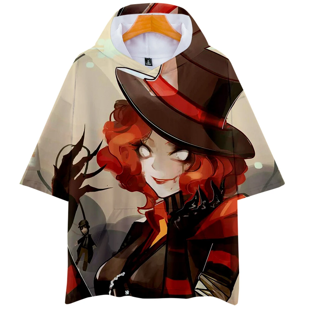 Identity V 3D печатная Футболка летние женские/мужские уличные футболки с короткими