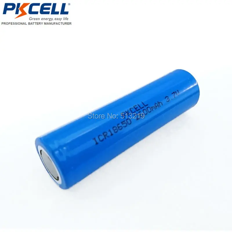 Литиевые аккумуляторные батареи ICR18650 2600 мАч 18650 Batteria с плоским верхом без защиты