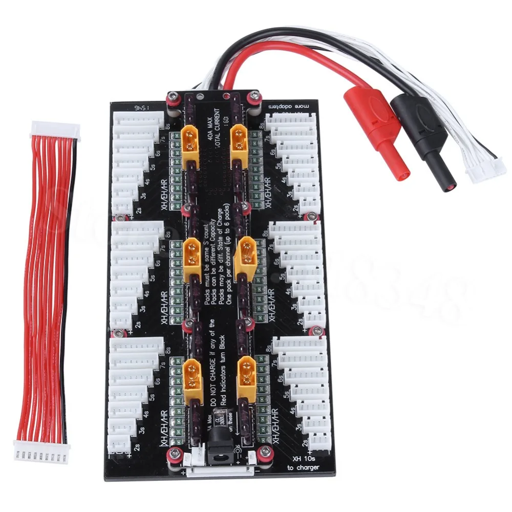 XT60/T разъем Deans Lipo зарядное устройство 2-8S параллельная сбалансированная зарядная