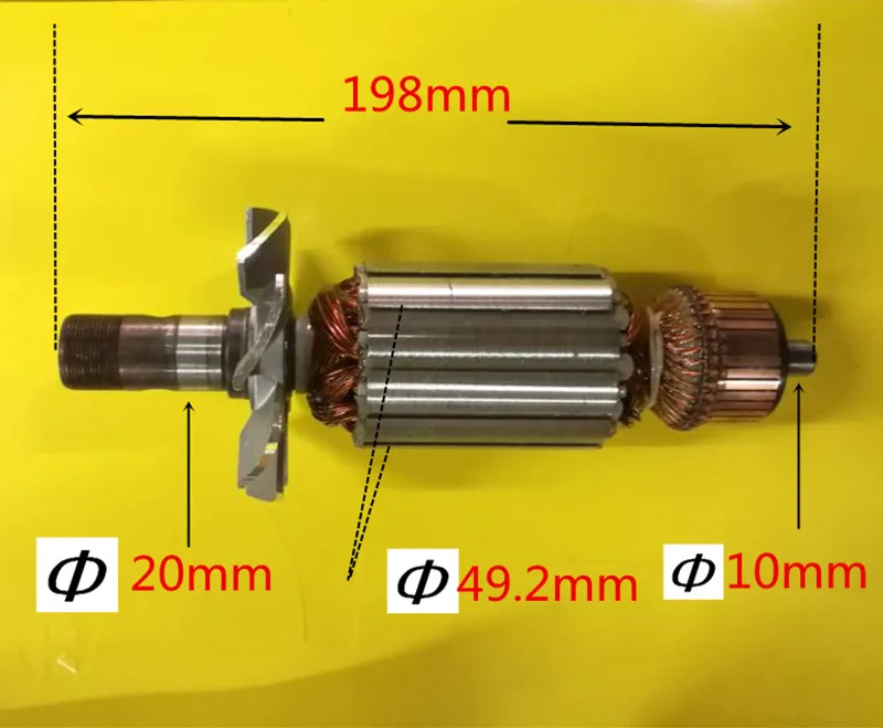 

AC220-240V Rotor Engine Motor Armature Replacement for MAKITA 3600H Rotor Armature