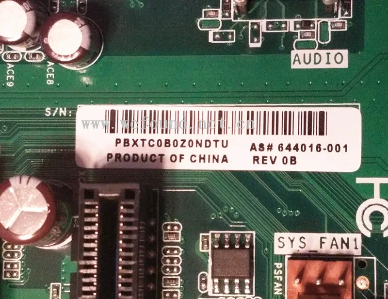 100% рабочая десктопная материнская плата для 644016-001 656846-002 IPISB-CU DDR3 системная