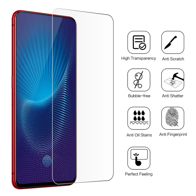 Fqyang с уровнем твердости 9 H 0 26 мм закаленное Стекло для VIVO XPLAY5 Y13 15 17 Y18 Y21 Y22 Y23 Y25 Y27 Y28