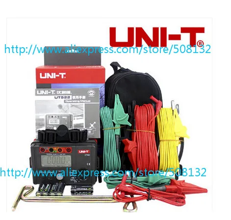 Тест тестер на сопротивление заземлению с диапазоном 0 40 ohm 400ohm 4000ohm переменный