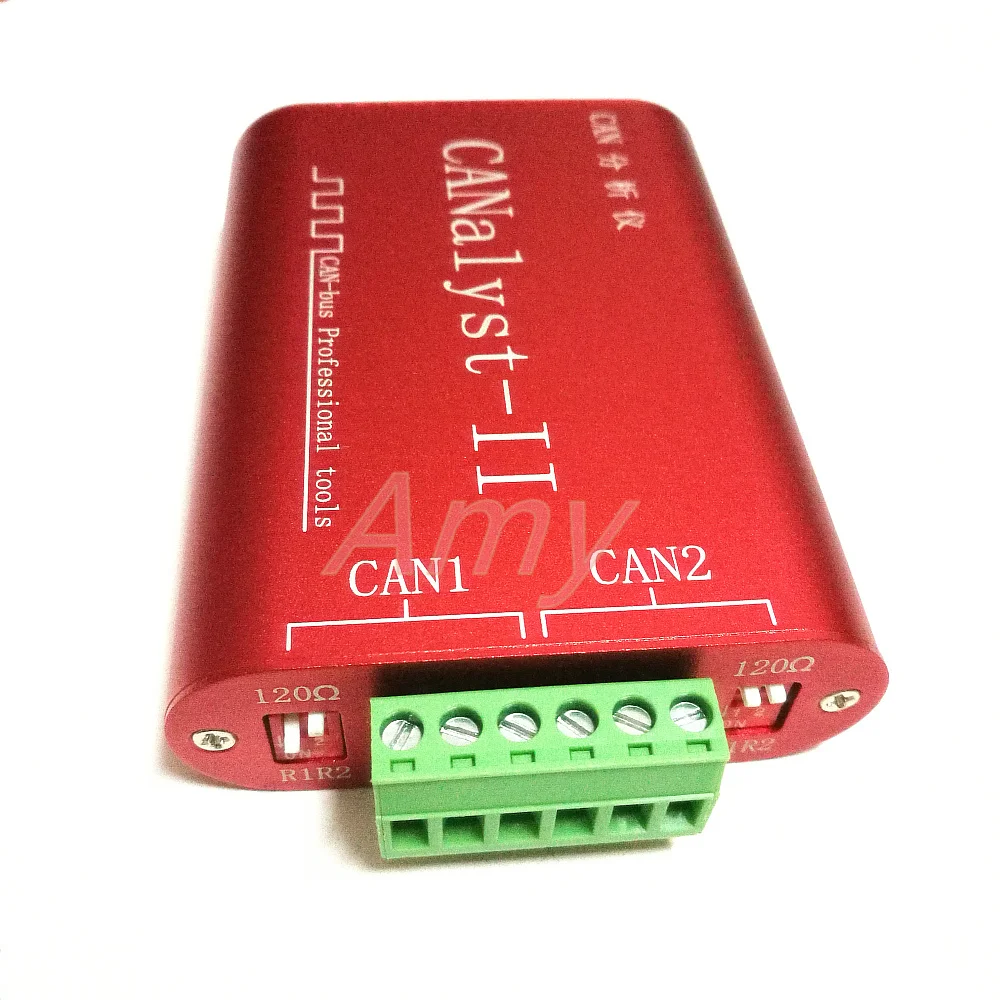 Может анализатор CANOpen J1939 USBCAN 2II конвертер совместим с ZLG USB в CAN|Детали и аксессуары