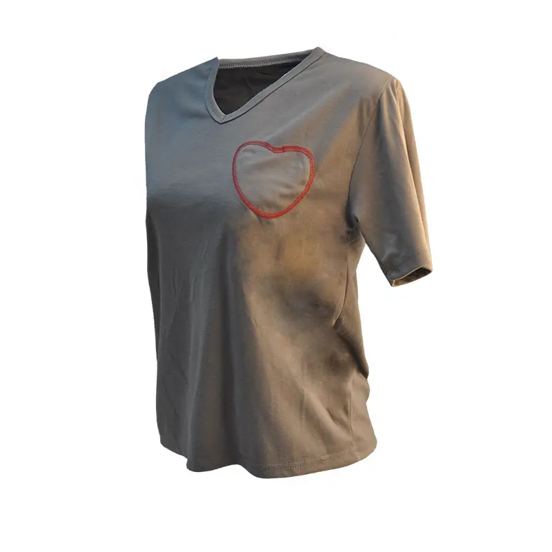 

Wholesale Women Healthy Magnetic T-Shirt Loose Soft And Comfortable Self-heating Warm Vests Outerwear Plus Size Fever Heat War