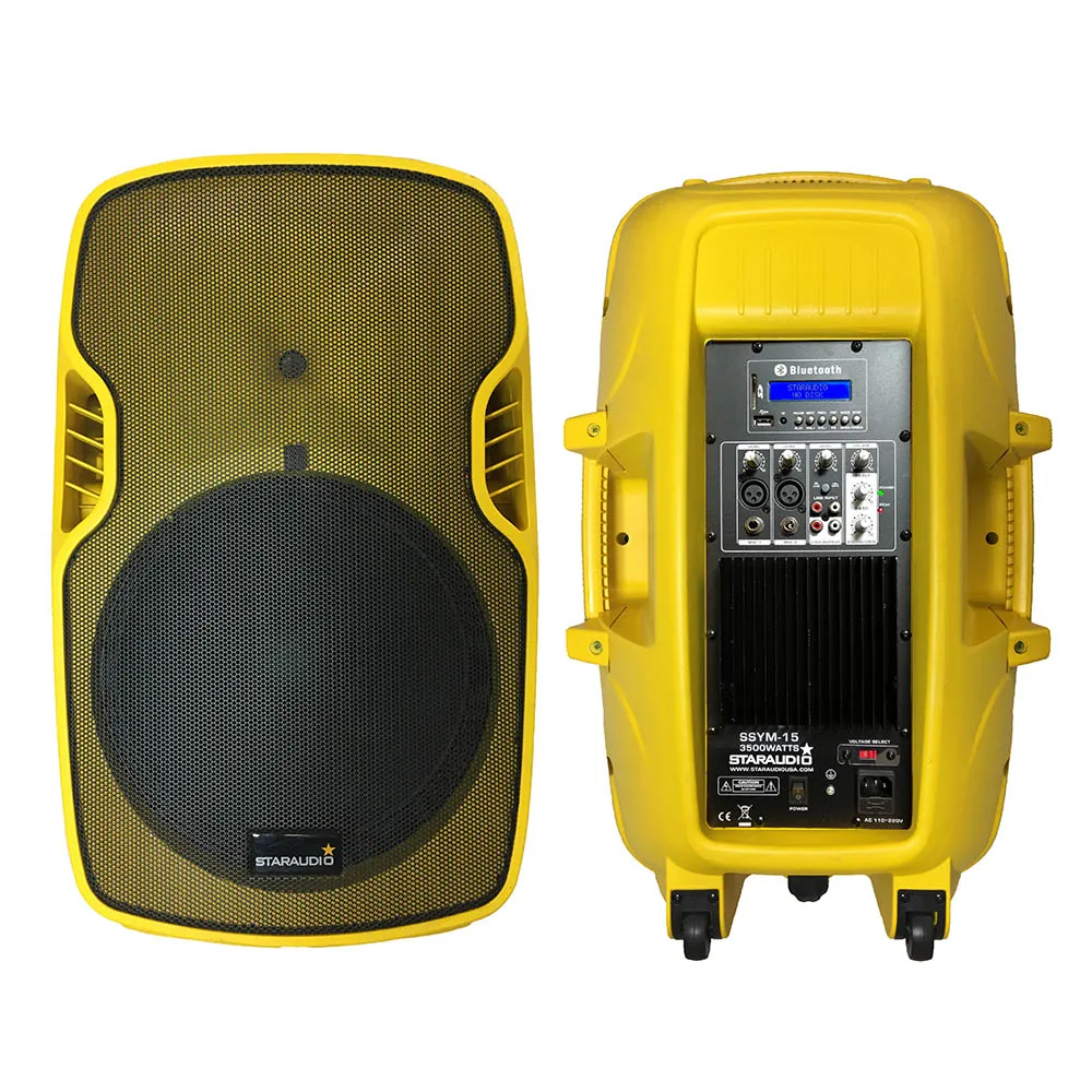STARAUDIO 3500 Вт 15 дюймов Акустическая Колонка PA аудио динамик стенд проводной