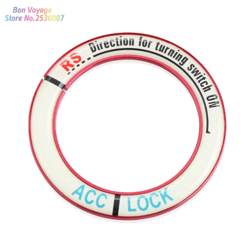 Lumiuous автомобильный двигатель старт Стоп ключ зажигания кольцо для Mercedes Benz все