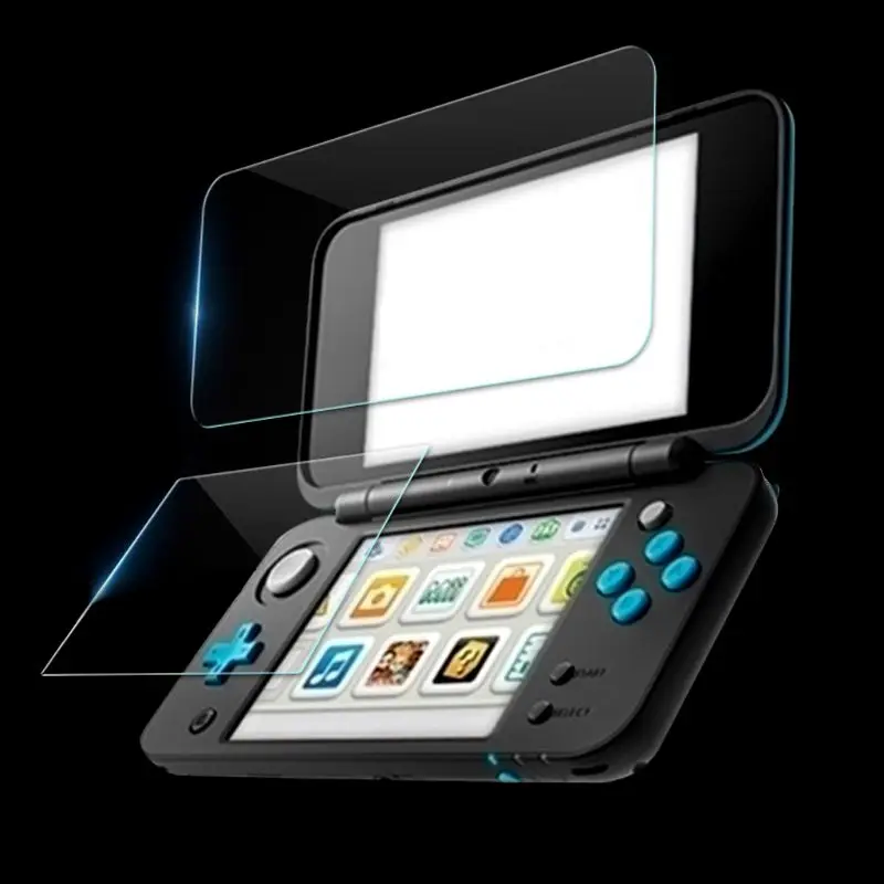 2 в 1 Ультрапрозрачная Защитная пленка для Nintendo 2DS XL LL|Защита экрана| |