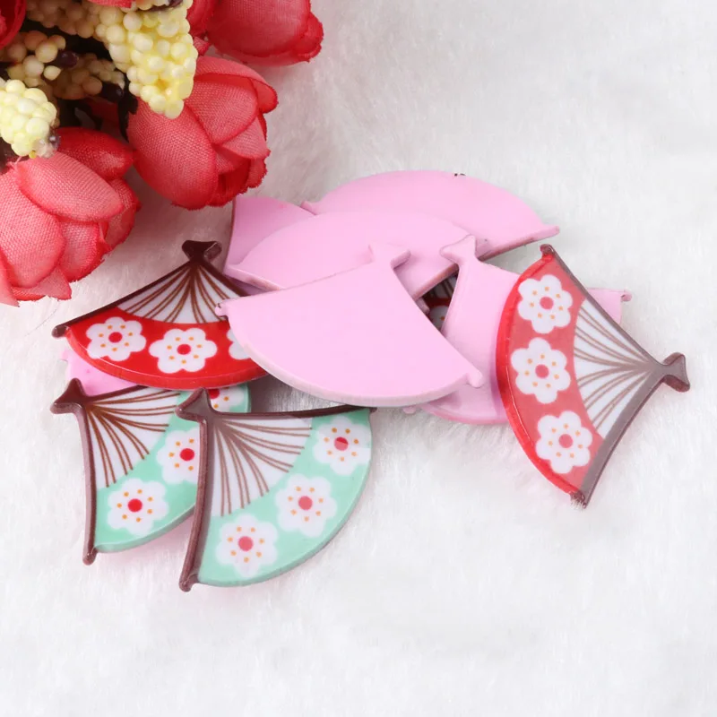 Модный вентилятор Flatback акриловый альбом для вырезок из кабошона ремесленные