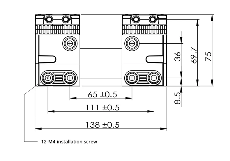 Kamoer 12 V/24 V KVP15mini мембранный вакуумный насос микро воздушный насос бесщеточный двигатель с двойной головкой