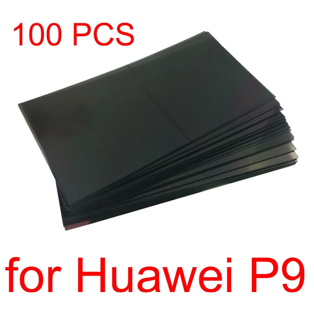 Новинка для Huawei P9  Plus Honor 6 Ascend Mate 7 8 9 P10 100 шт. ЖК фильтр поляризационные пленки