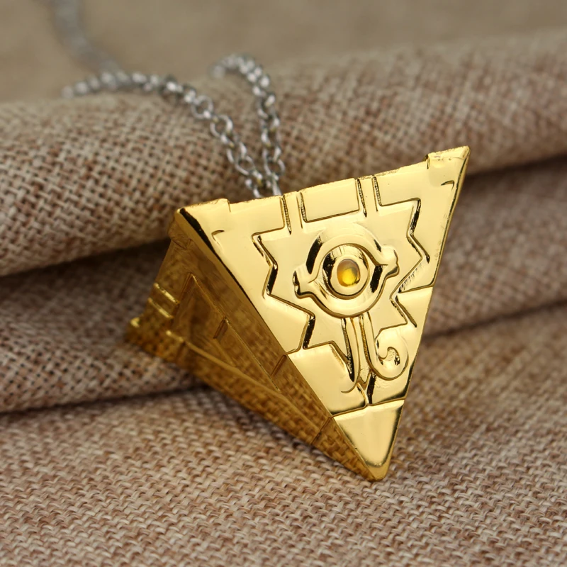 2Color Hot Anime Yu-Gi-Oh YGO Millenium Puzzle YuGiOh Yugi Millennium Pendant Necklace for Women and Men Jewelry Accessories-30