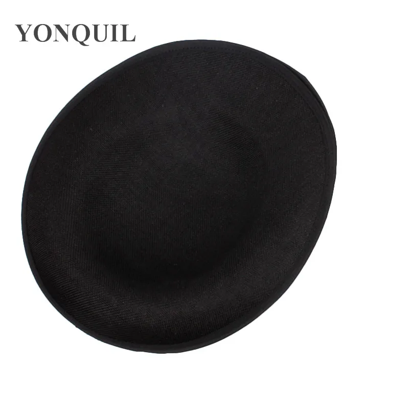 30CM Big Millinery Imitation Sinamay fascinators Base Red Party Hat DIY Hair Accessories Cocktail Headpieces 15Color for Select |