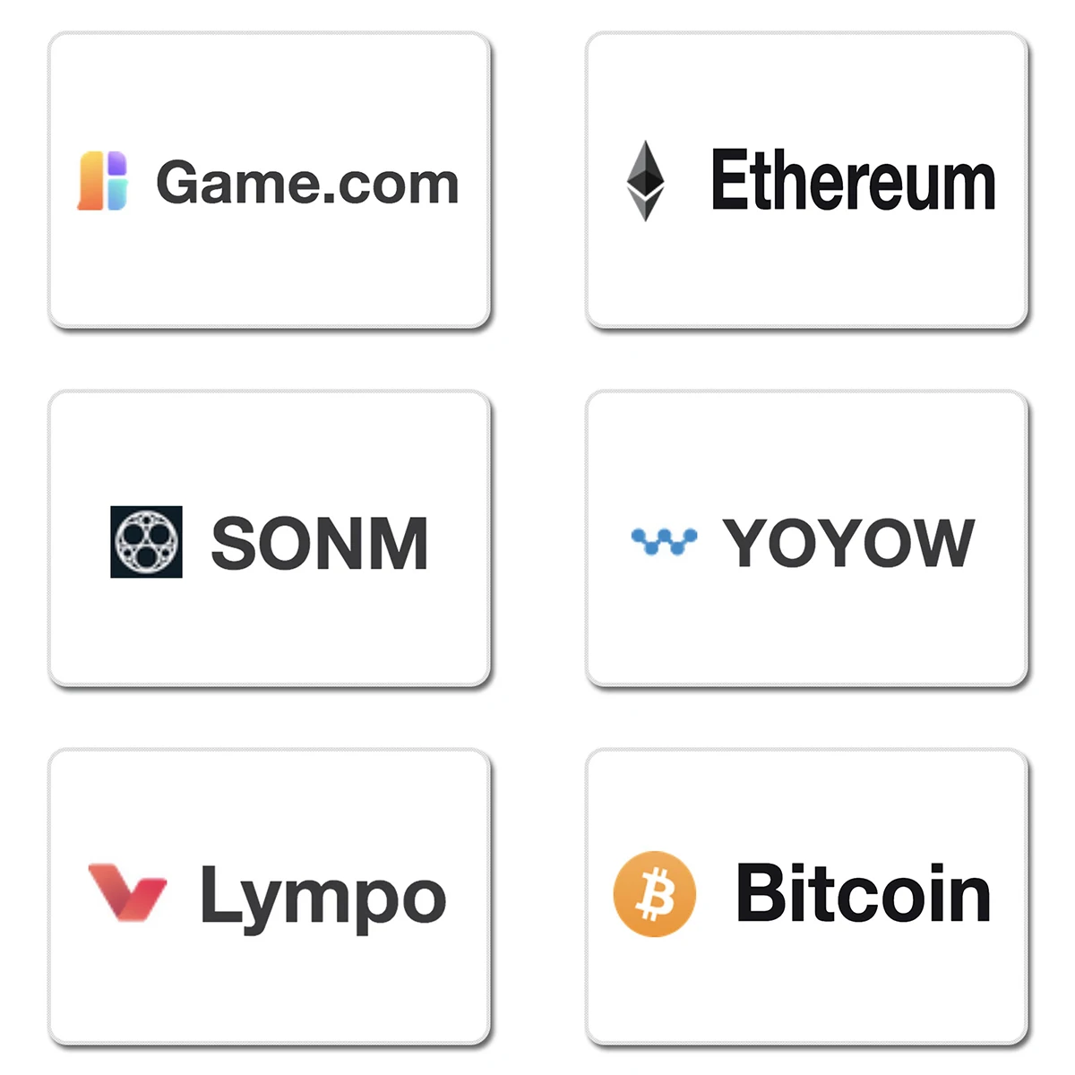 Yoyow Sonm игра Lympo эфириум Биткоин обмен крутой дизайн натуральный резиновый коврик