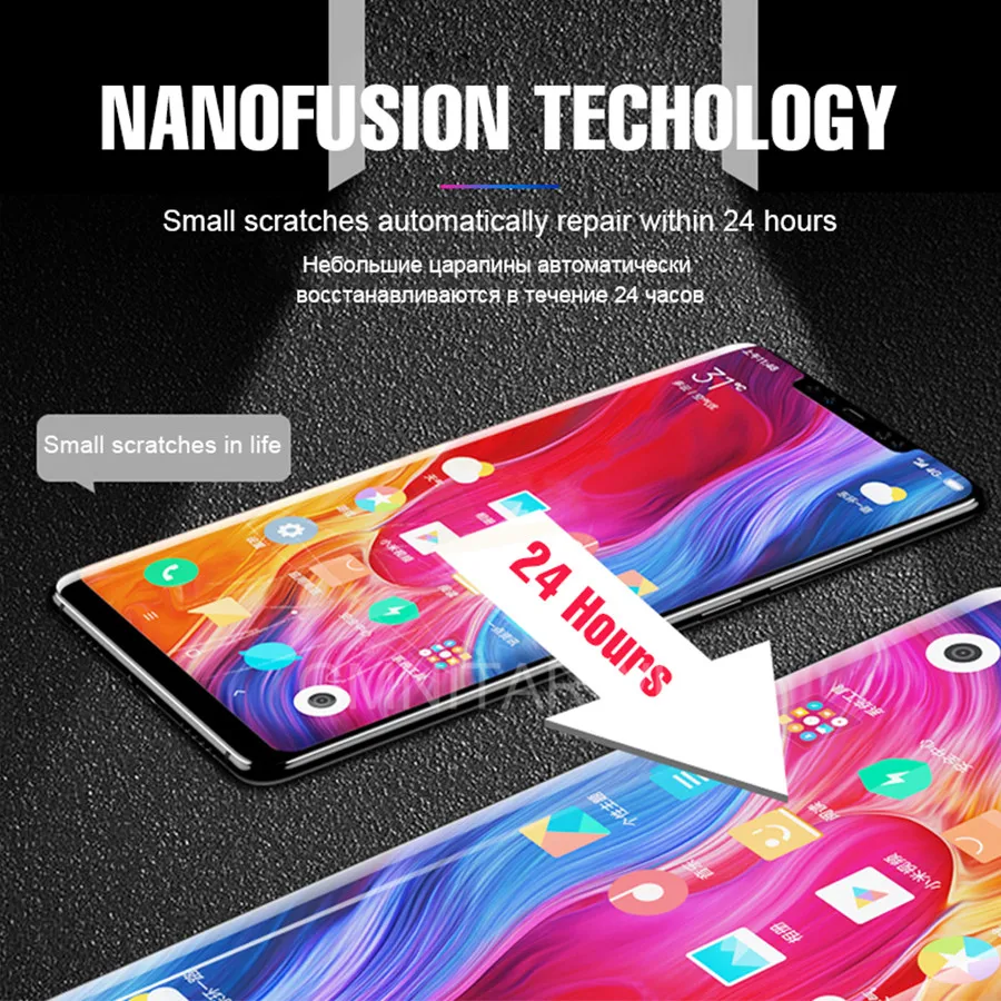 Гидрогелевая мягкая пленка 3D полное покрытие протектор экрана для Xiaomi Redmi Note 7 6 5