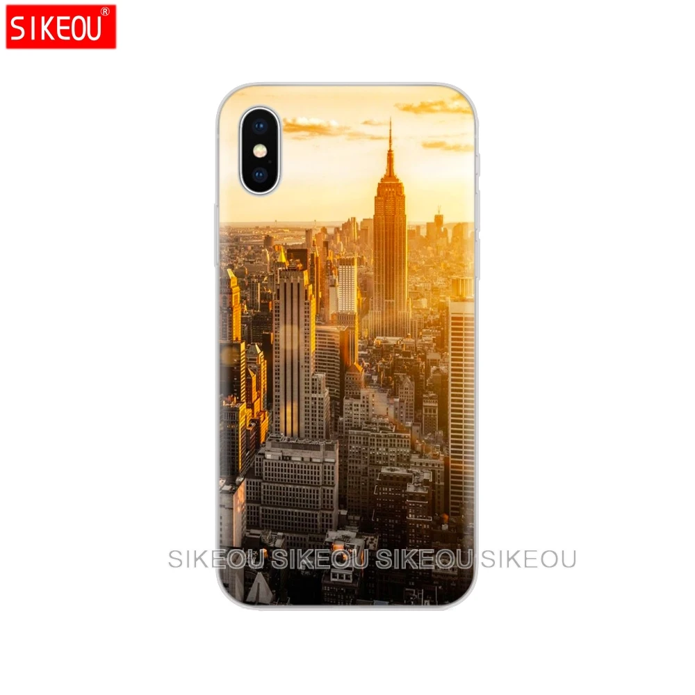 Силиконовый чехол для телефона Iphone 6X8 7 6s 5 5s SE 2020 Plus 10 XR XS MAX 11 pro защитный бампер Нью