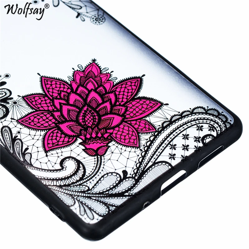 Sexy Flower Case For Nokia 3 Retro Lace Pattern Phone Plastic Shell TA-1020 TA-1032 Fundas |