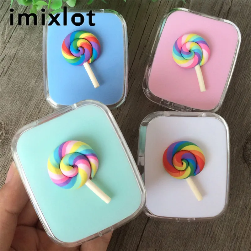 Чехол IMIXLOT для контактных линз женщин и девушек Лидер продаж|Очки аксессуары| |