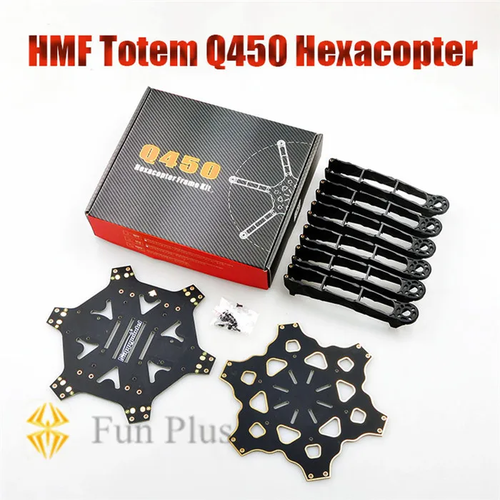 Сверхлегкая рама hmf totem Q450 Alien из углеродного волокна для DIY FPV as F450|hexacopter frame|frame