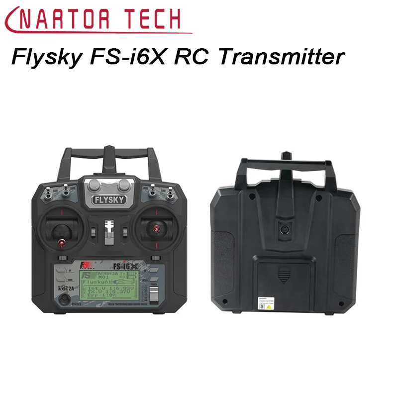 Бесплатная доставка оригинальный Flysky FS i6X 2 4 ГГц 10CH RC передатчик с Receiver iA10B X6B