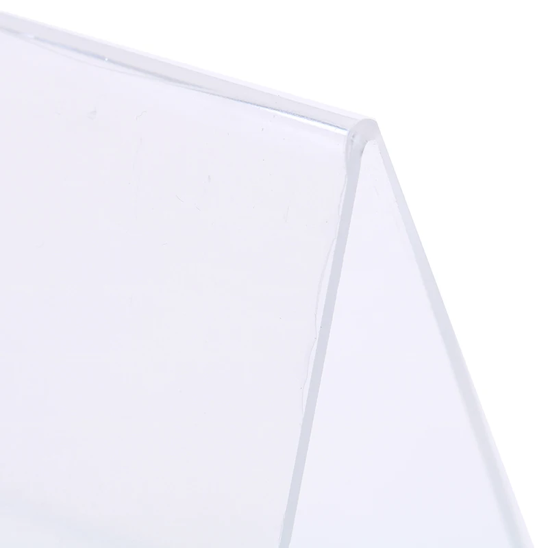 Многоразмерный акриловый V образный офисный Знак рабочего стола дисплей цена