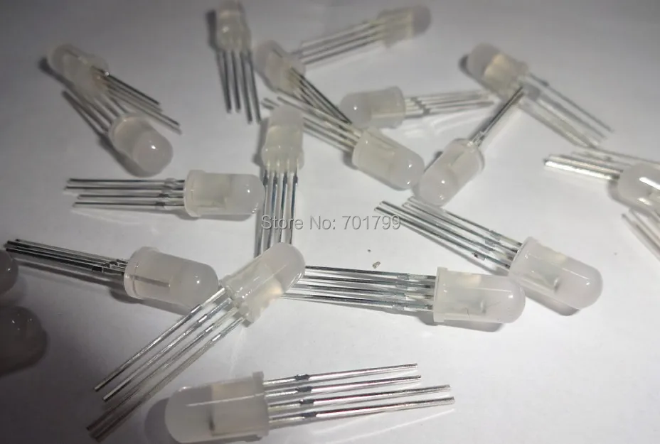 APA106-F55mm round hat RGB LED with APA-106 chipset insidefull colorfrosted | Освещение