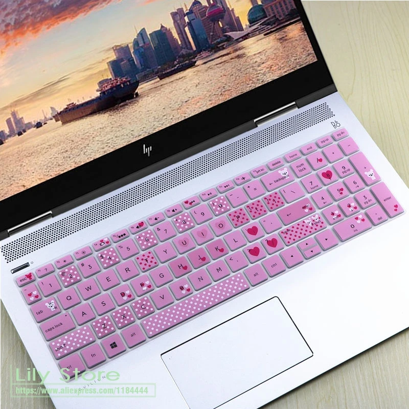 15 15,6 дюймов Клавиатура для ноутбука Защитная крышка для hp Spectre x360 15,6 15-ch011nr 15-ch004na(с номером зоны