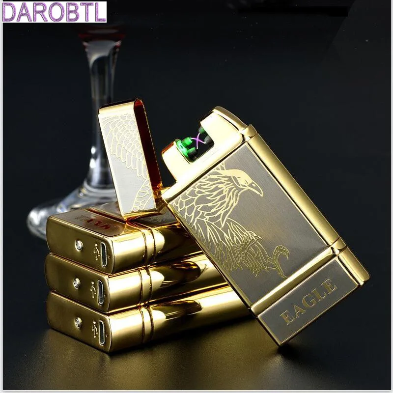 2019 Новинка 2 Cross Arc электронная USB Зажигалка пульсирующая с двойной дугой Ligthers