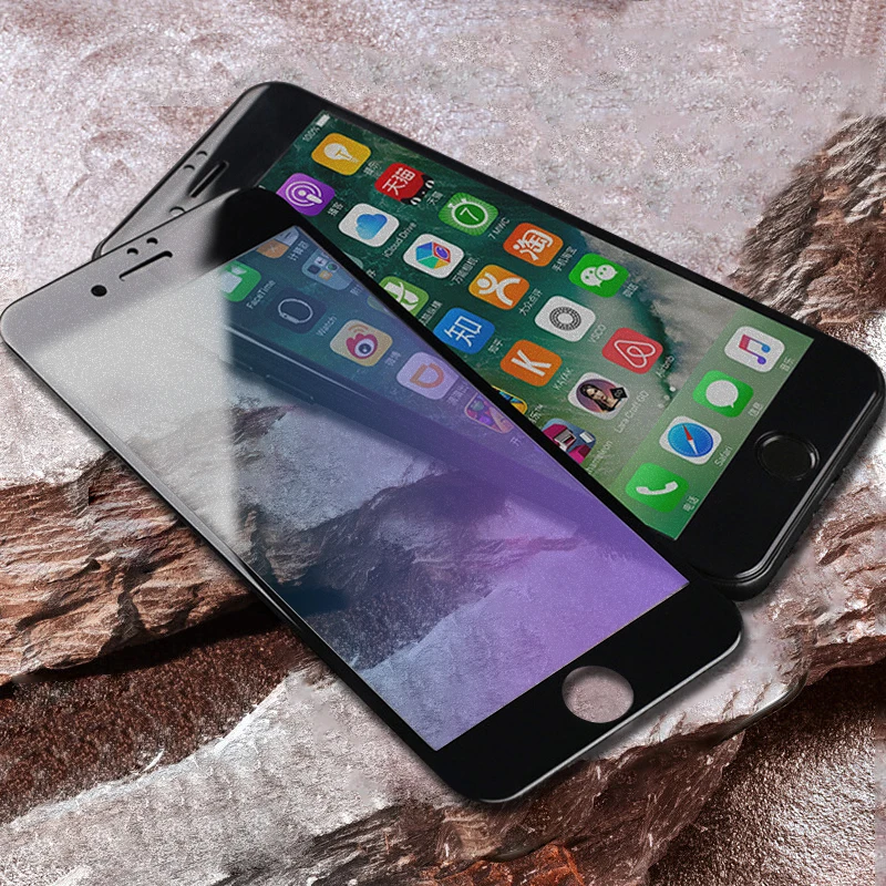 Suntaiho AG матовый анти синий свет закаленное стекло для iPhone 8 Plus отпечатки пальцев