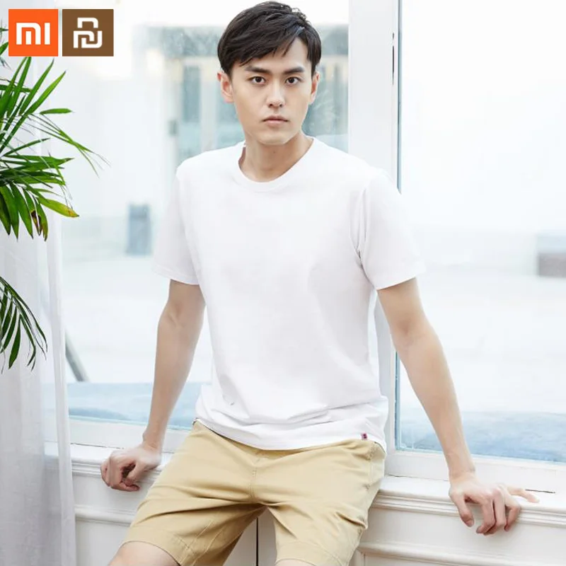 Оригинальная футболка с короткими рукавами xiaomi mijia xioami впитывающая влагу дышащая