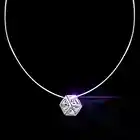 Лидер продаж три разных Форма ожерелье с украшением в виде кристаллов кубического циркония ювелирных изделий Новое поступление 925 стерлингового серебра для женщин подарок для девочек