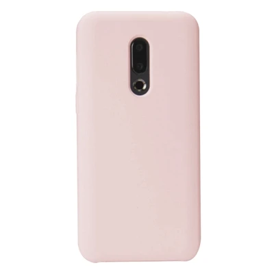 Противоударный чехол для MeiZu 16th, роскошный жидкий силиконовый Ультратонкий чехол s для MeiZu 16 16, защитный чехол - Цвет: Pink