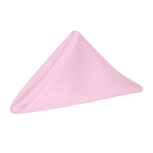 pink Салфетки обеденные ткани для свадебного помолвки для девичника Новогодние украшения для стола на день рождения украшение для центра стола - Цвет: pink