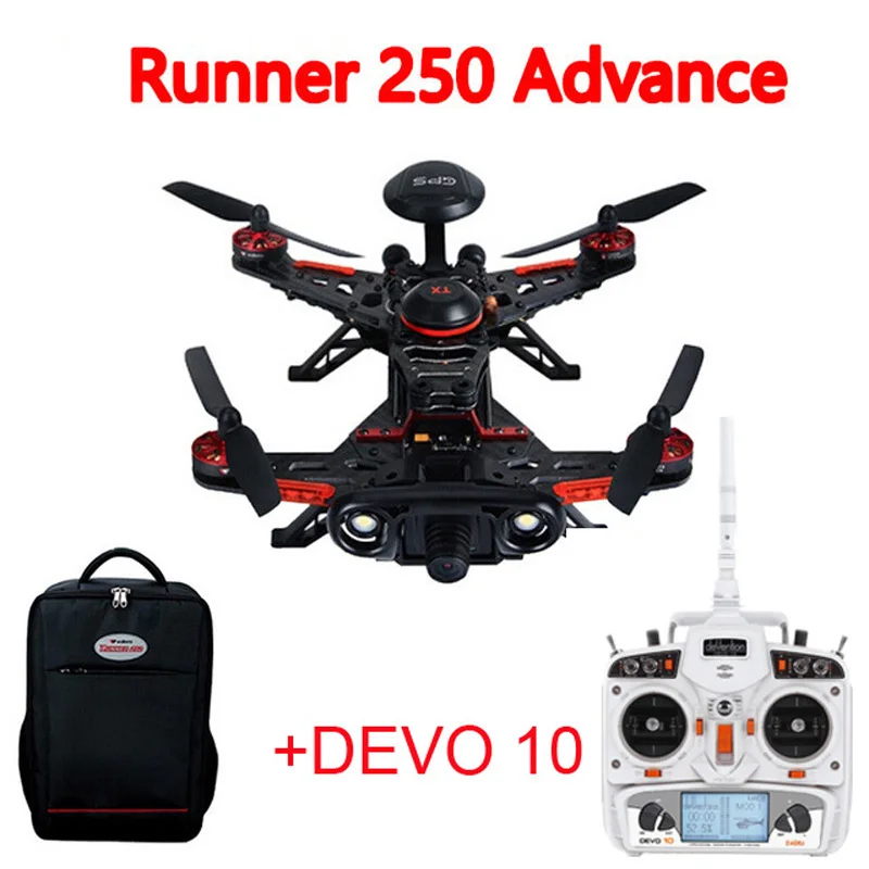 Walkera Runner 250 Advance gps Радиоуправляемый Дрон Квадрокоптер с DEVO 10 пультом