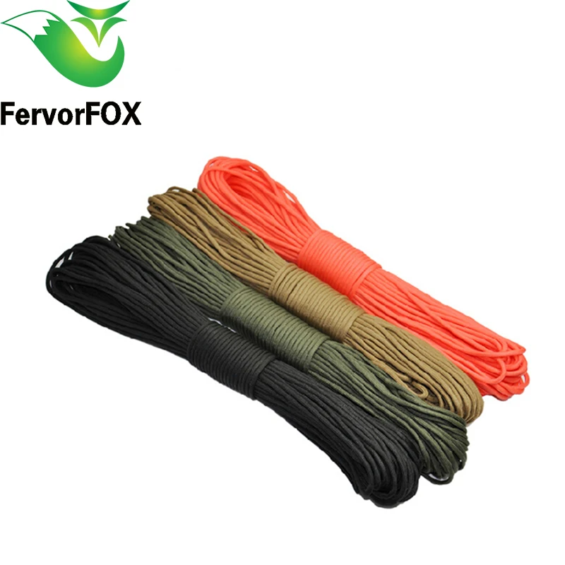 

100 m (328 FT) Paracord 550 Paracord Parachute Cord Lanyard Rope Mil Spec Type III 7 Strand Climbing Camping survival equipment