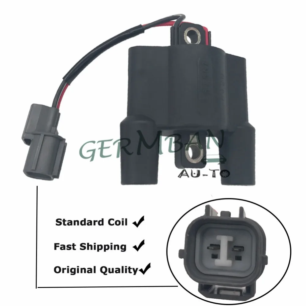 Новый изготовленный Катушка зажигания для YAMAHA F60 4 тактный F150 F50 F75 F90 F6T557 катушка