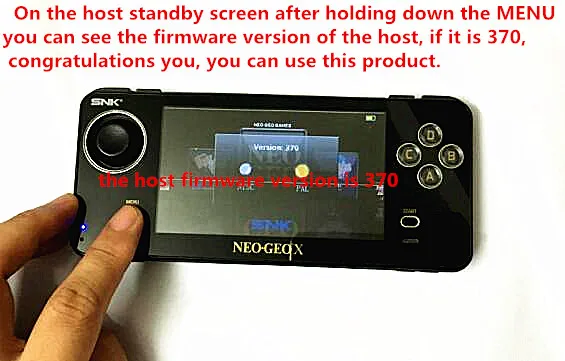 Бесплатная доставка SNK NEO GEO X GOLD Limited Специальные Новейшие портативные игровые