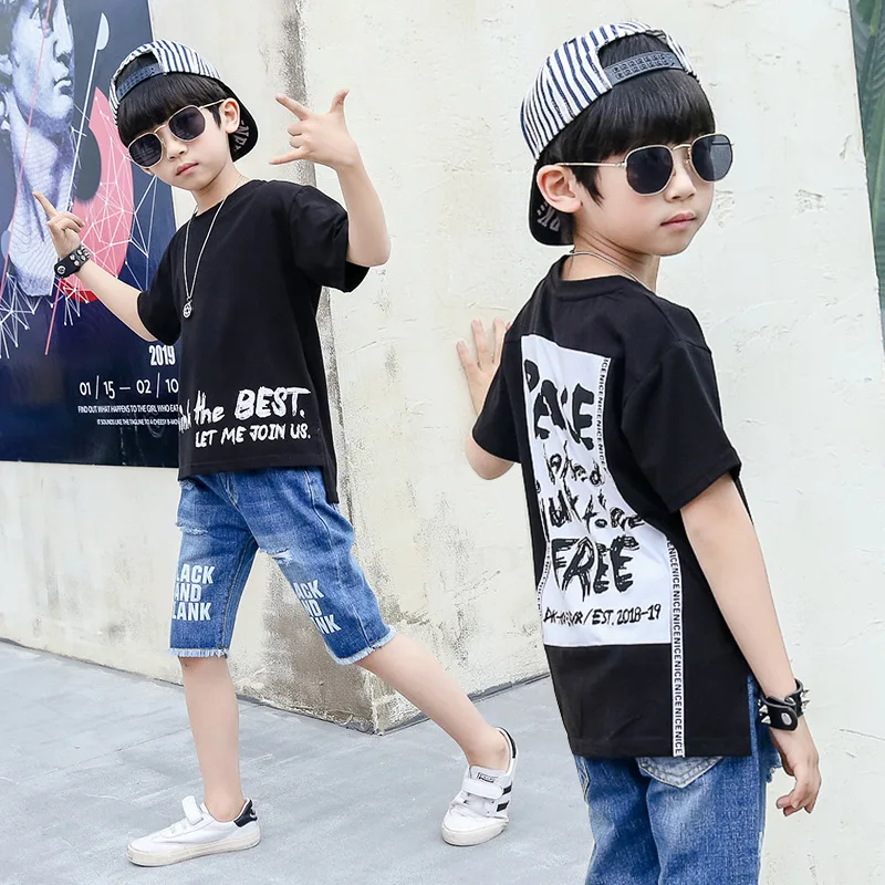 Детская одежда бутик комплект одежды для детей летний модный костюм мальчиков