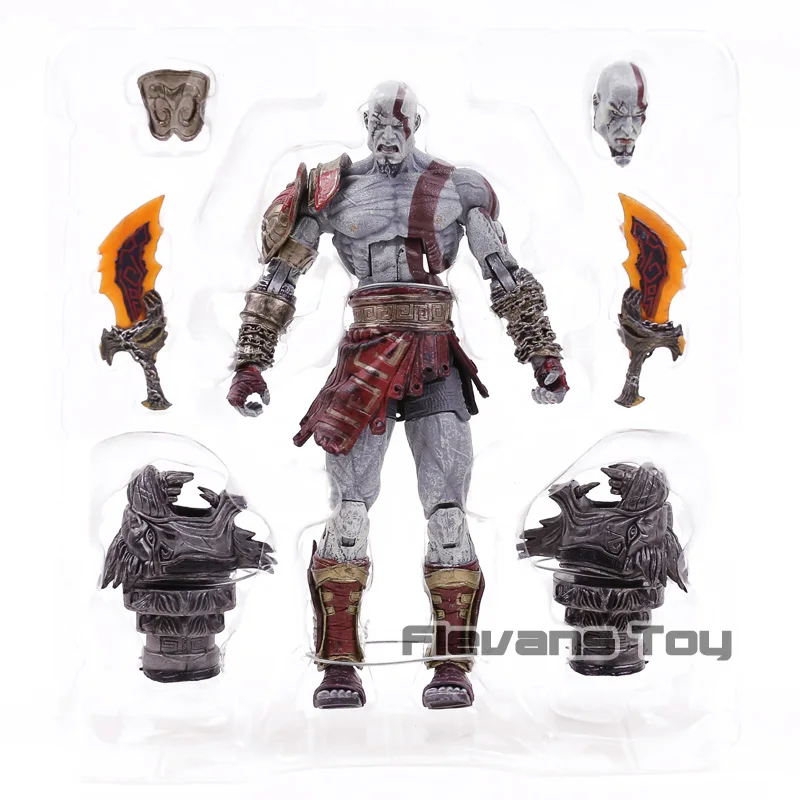 NECA God of War Kratos& Atreus конечная Фигурка Набор Коллекционная ПВХ модель игрушки - Цвет: A no box
