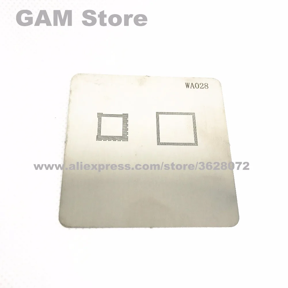 

For iPad 5 CPU RAM BGA Stencil Reballing IC Chip Pins Soldering BGA Direct Heating Template Tin Plant Steel Net WA028