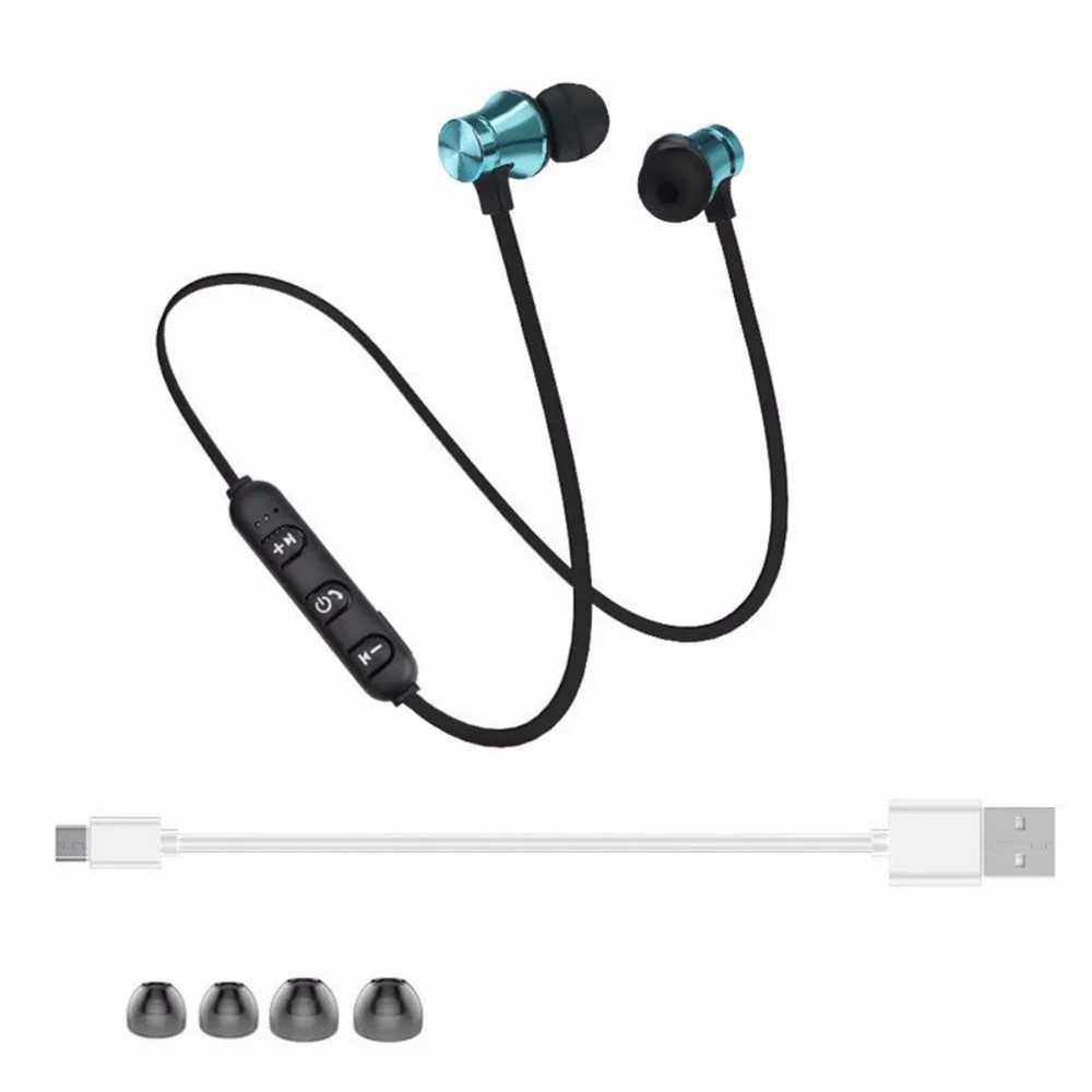 SOONHUA Мода беспроводной Bluetooth V4.2 наушники стерео звук Магнитная спортивная