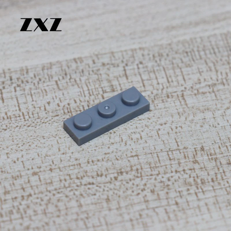 50 шт./лот строительные блоки 1x3 пластины сделай сам развивающие игрушки