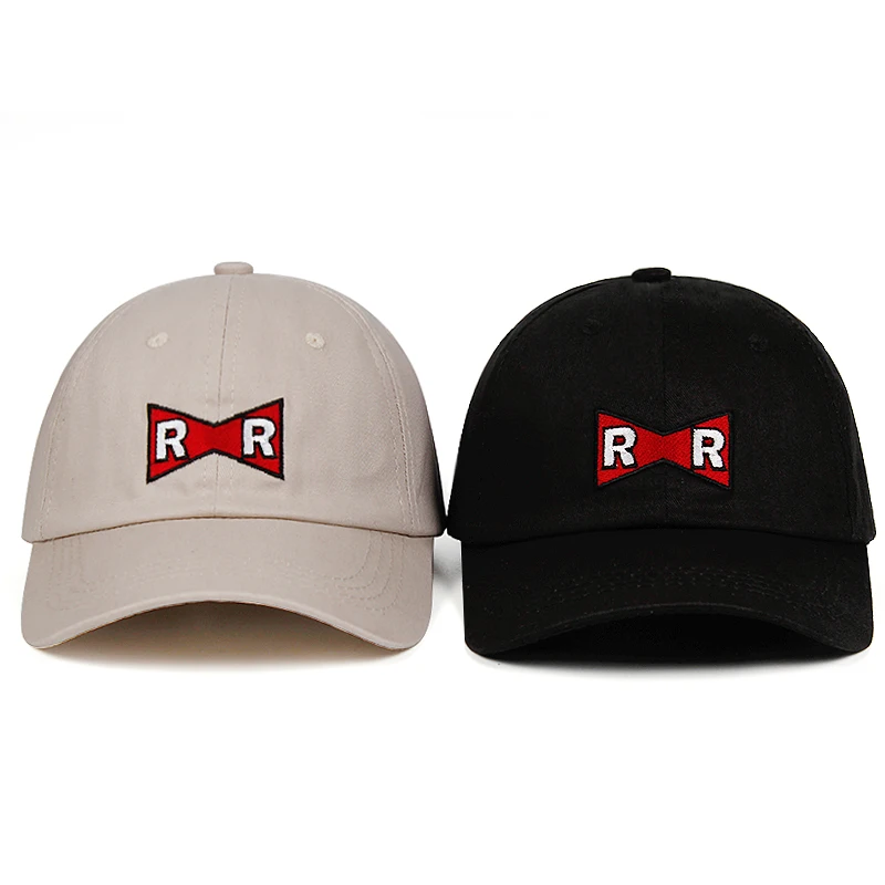 RR бейсбольная кепка Dragon Ball Dr. Gero Dad Hat хлопок красная лента армейская нежная кепки с надписью без структуры Hat