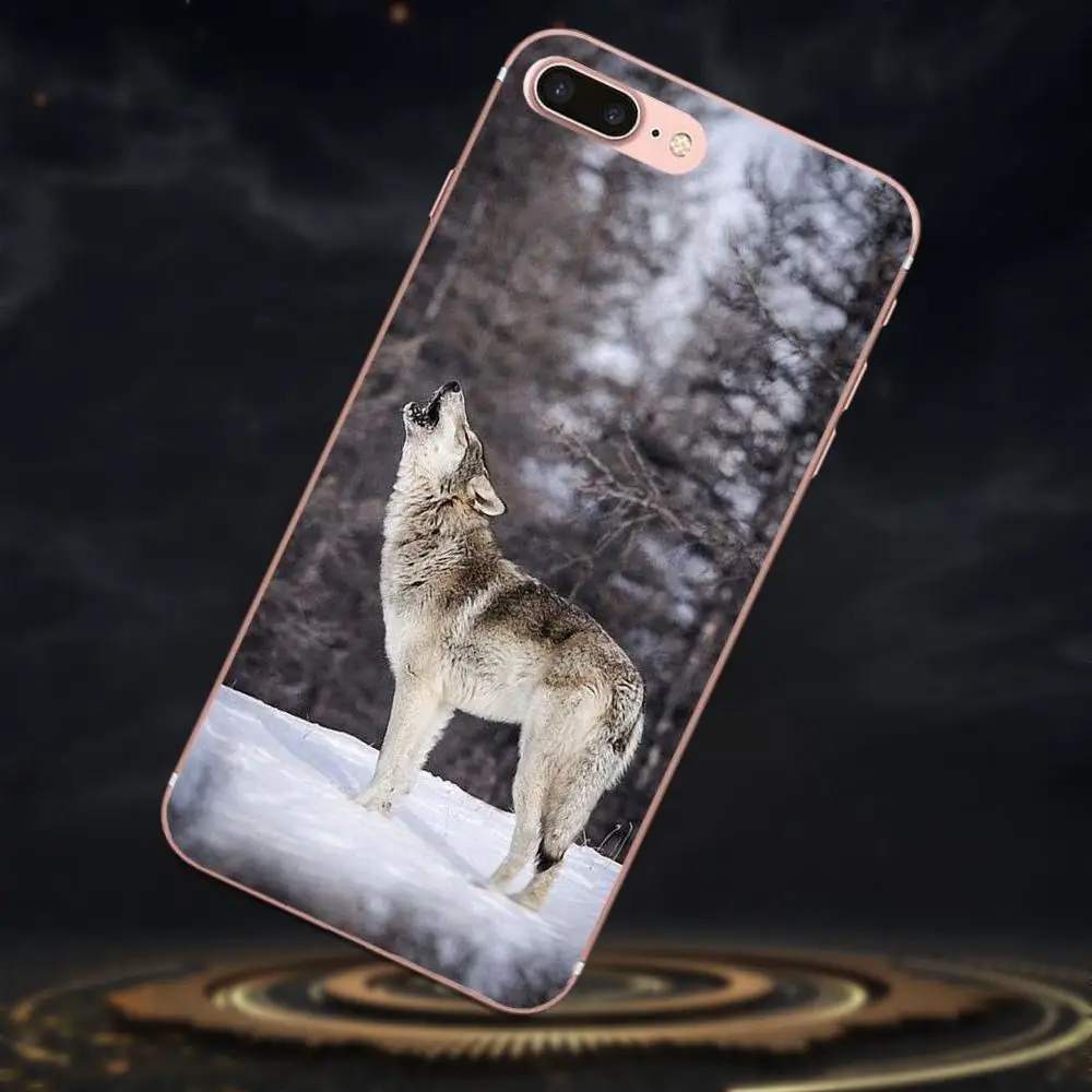 Новый Зимний мягкий модный чехол Wolf для мобильного телефона Galaxy Grand Alpha G850 Core2 Prime S2