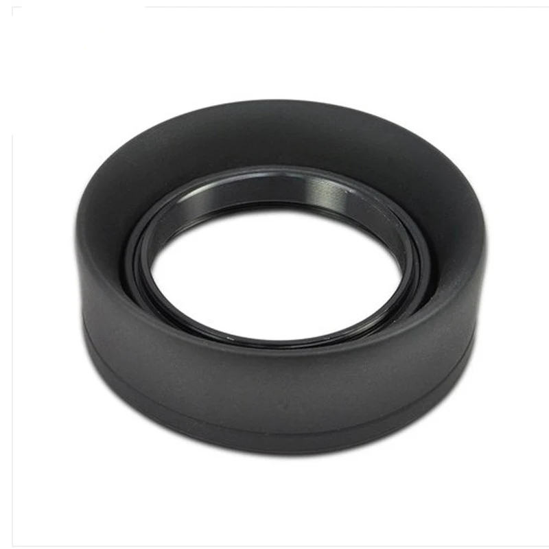 49 мм Складная Резиновая бленда объектива для стандартного и широкого & теле