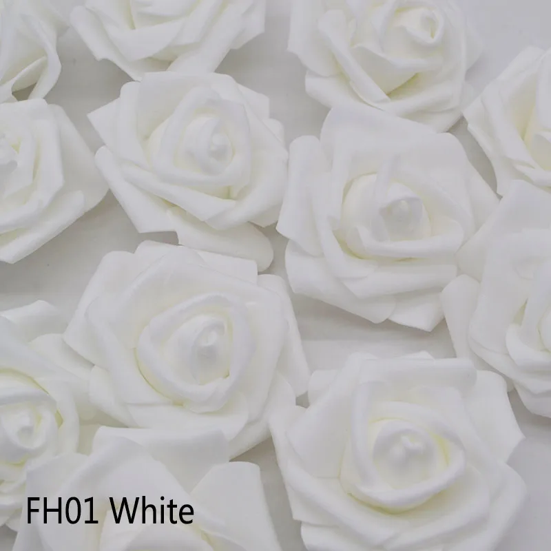 FH01 10/20 штук 6 см из вспененного полиэтилена, цветы, искусственные цветы, для дома, Свадебный декор, букет невесты Скрапбукинг DIY подарок на день рождения поставки - Цвет: FH01